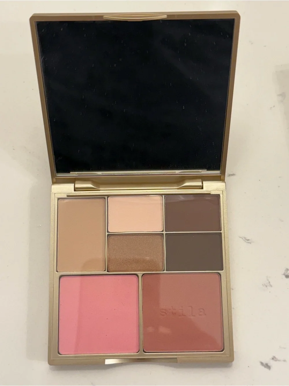 Stila Perfect Me, Perfect Hue Eye & Cheek Palette – Light/Medium – 0.49 oz / 14g